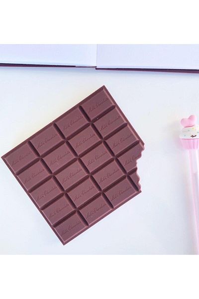 Jetcom Chocolate Shaped Scented Notebook 8.5*10 Cm