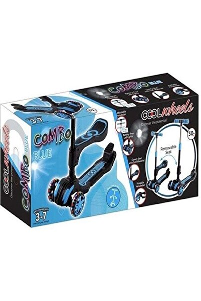 Freebebek Combo Oturaklı Işıklı Scooter 30 kg