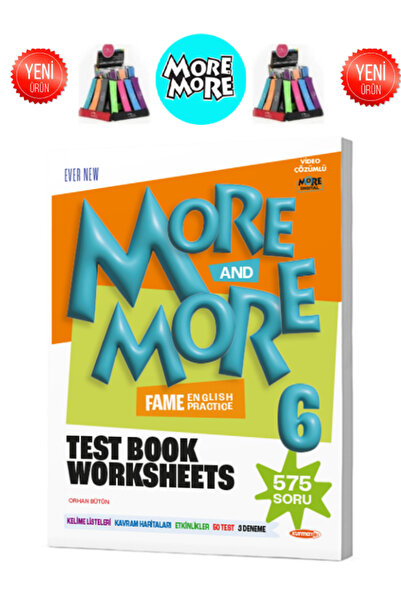 Fenomen Yayıncılık 6.Sınıf More&More 6.Sınıf Fenomen Test Book Worksheets 575...