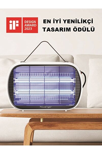 Rowenger M15 20W UV Işıklı Elektrikli Sivrisinek Öldürücü Sinek Öldürücü Kovucu Sineksavar Cız