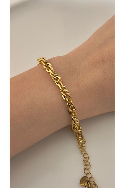 Opia JEWELRY - Steel Chain Bracelet (18+6 cm)