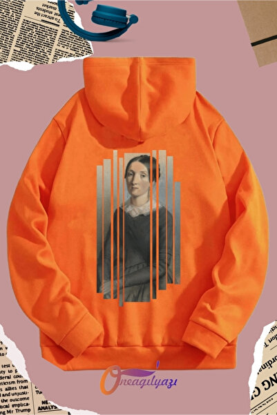 oneagılyazı Unisex Portrait Back Printed Sweatshirt