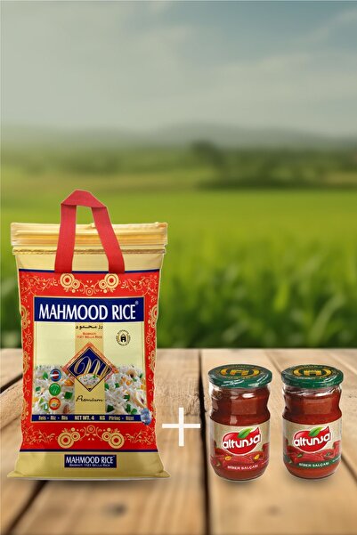Mahmood Rıce Mahmood Rice Basmati Pirinç 4 kg - Altunsa Biber Salçası Acı ve ...