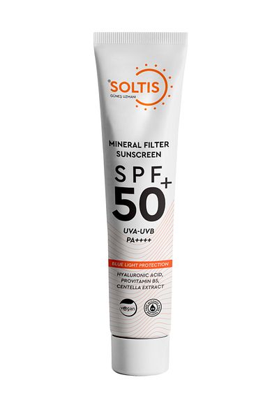 Soltis 100% Mineral Sunscreen Cream Spf 50+ Pa++++, 50 ml
