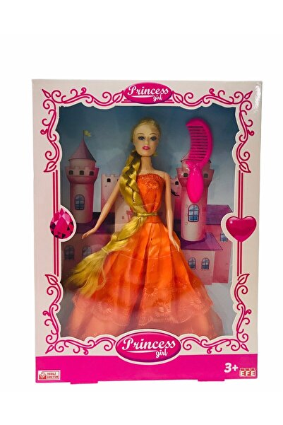 Efe Oyuncak Rapunzel Saçlı Prenses Oyuncak Bebek
