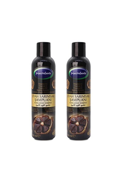Mecitefendi Siyah Sarımsak Şampuanı 250 ml 2'li