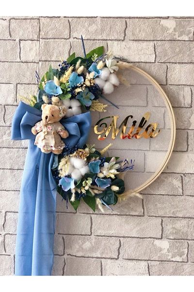 Moshi Design Ornament pentru ușă pentru bebeluș Ornament de perete scris