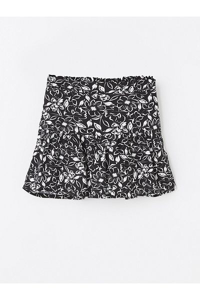 LC Waikiki Elastic Waist Shorts Skirt for Girl