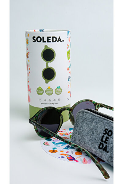 SOLEDA Hunter Green Adult Sunglasses