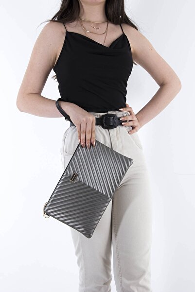 Silver Polo Sılver&polo Portföy & Cluch 1034 Platin