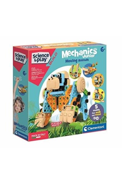 Clementoni Çocuk Clementoni 75060 Mekanik Laboratuvarı Junior Hareketli Hayvanlar