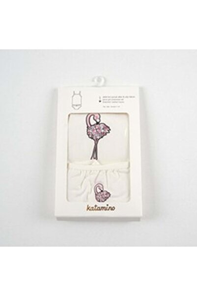 Katamino Flam girl athlete slip suit BEIGE