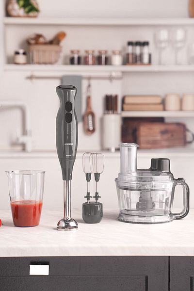Karaca Pro Multimax 6 in 1 Multi-Purpose Food Processor Space Gray