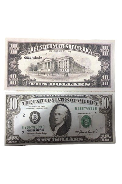 alisverisdevi Geçersiz Düğün Sahte Şaka Oyun Parası 100 Adet 10 dolar