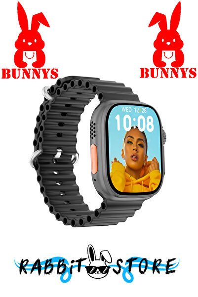 RABBİT STORE Akıllı Saat Samsung Galaxy A30 Uyumlu Wacht 8 Plus Konuşma Özell...