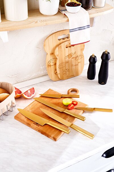 Karaca Goldest Premium 5 Parça Bıçak Seti