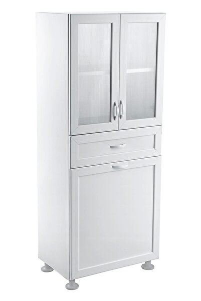 Altıntepe Goncagül Sepetli Pvc Banyo Dolabı