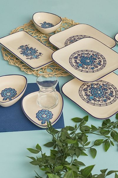 Karaca Fresia 24 Piece Breakfast Set for 6 People