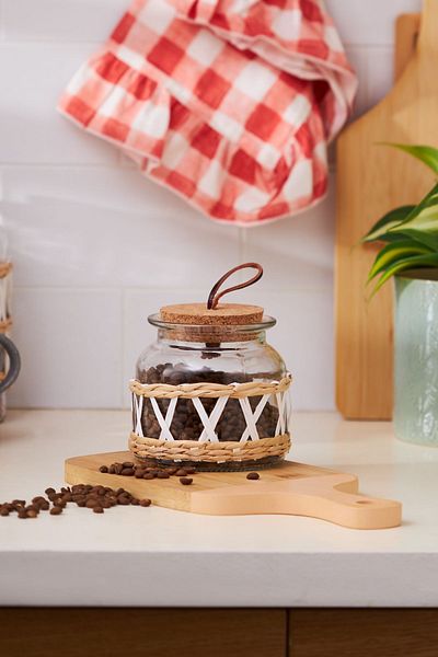 Karaca Yosemite White Jar/Storage Container 600 ml