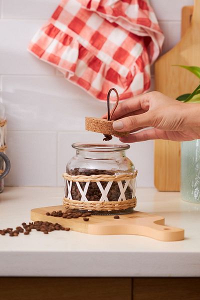 Karaca Yosemite White Jar/Storage Container 600 ml