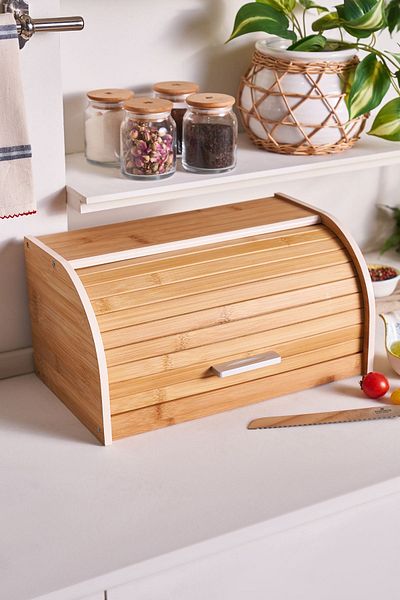 Karaca Aksel Bamboo Bread Box 38 cm