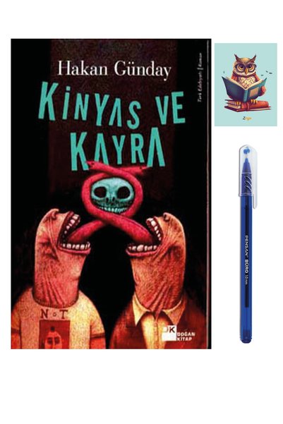 Doğan Kitap Kinyas - Hakan Günday - Doğan Kitap - (Pencil and Notebook)