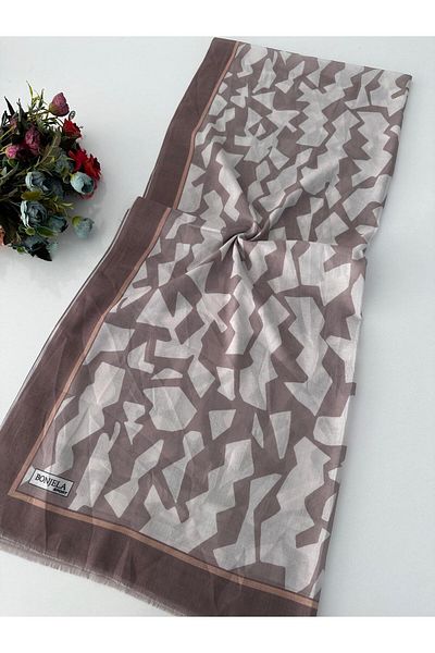 Bonjela Sport Patterned Thin Bonjela Cotton Shawl - Summer LBS0116