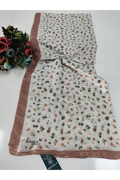 Bonjela Sport Patterned Thin Bonjela Cotton Summer Shawl - LBS0307