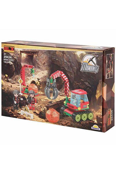 BLX The Perfect Choice for Stem Education: 149 Pieces Gold Mine Building Kit