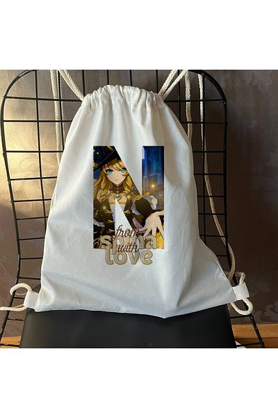 Kupabaskıcısı Genshin Impact Navia Letters Series - Backpack