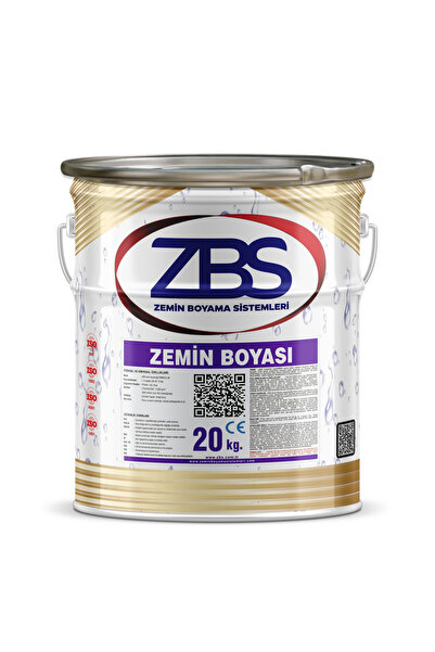 Zbs ZEMİN BOYASI 20 KG MAVİ RAL-5015