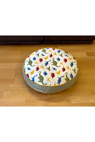 KIDOPPO وسادة أطفال مونتيسوري مريحة بنمط دينو - وسادة غرفة بيكلر