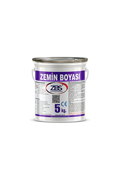 Zbs ZEMİN BOYASI 5 KG KOYU GRİ RAL-7042