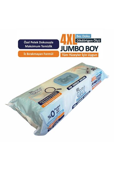MR.OXY Mr Oxy Mopa Compatible Floor Cleaning Towel 50Pcs