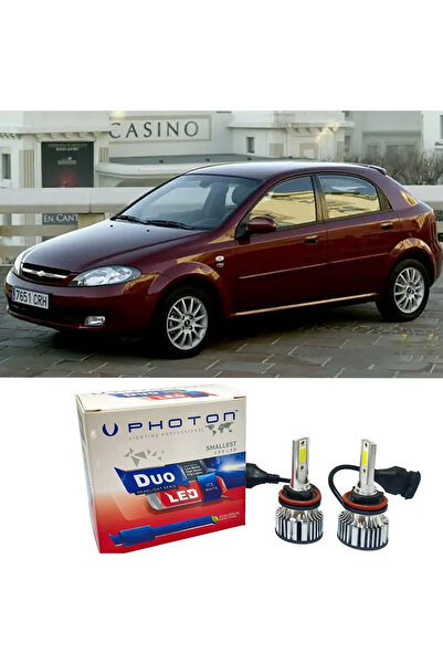 Photon Chevrolet Lacetti HB Led Xenon Uzun + Kısa Far Ampulü H4 Duo Yeni Seri...