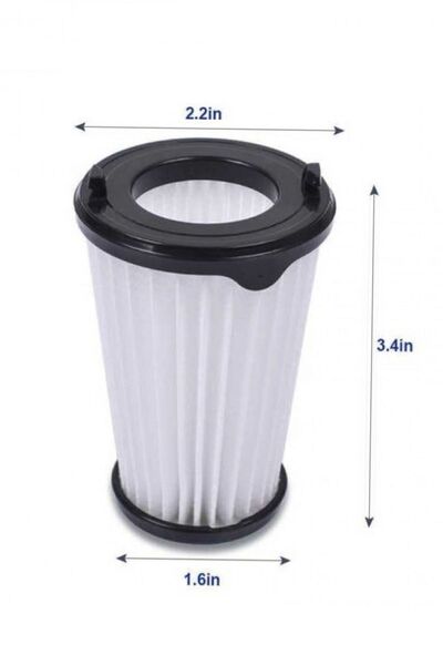 Marketto rCx7-2-45b360 Φίλτρο Hepa - Συμβατό, Λευκό-Μαύρο