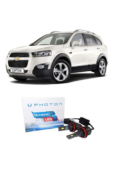 Photon Chevrolet Captiva Led Xenon Kısa Far Ampulü H7 Ultimate Yeni Seri Beya...