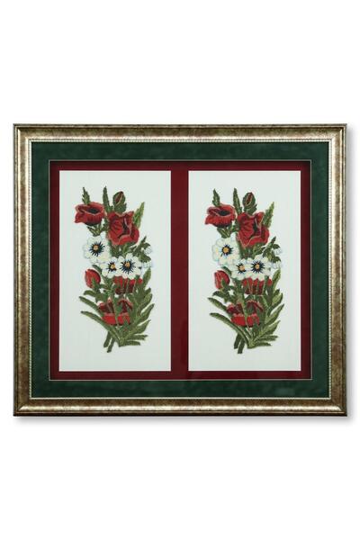 e38 El Işçiliği Punch Nakışı Tablo 82 * 93 Cm - 522