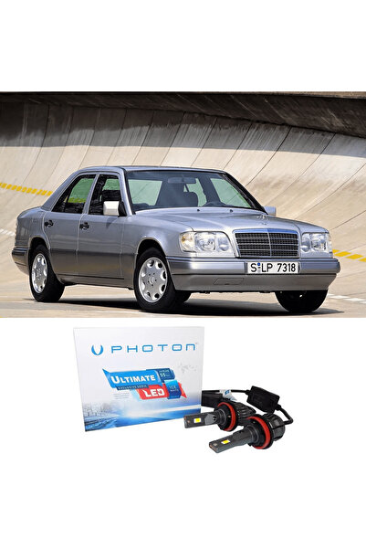 Photon Mercedes E W124 Led Xenon Uzun + Kısa Far Ampulü H4 Ultimate Yeni Seri...