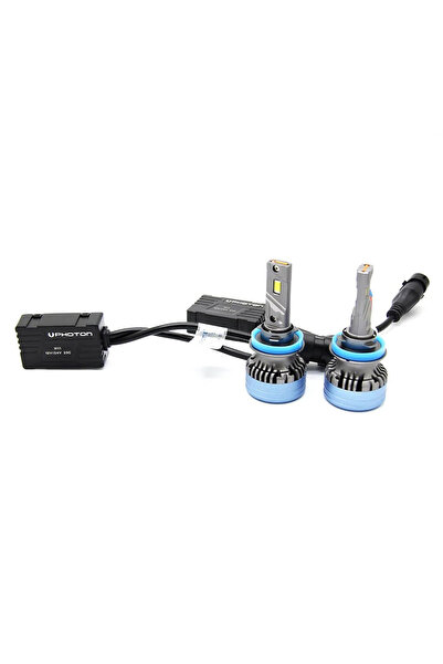 Photon Dacia Duster 1 Led Xenon Sis Far Ampulü H11 Ultimate Yeni Seri Beyaz 2...