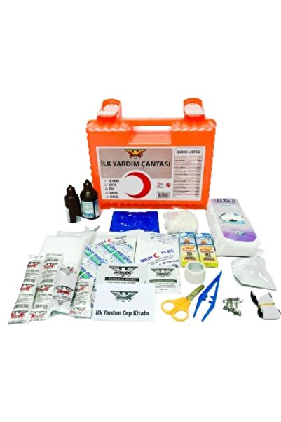 Melzohome Eagle 070 İlk Yardım Çantası Ecza Dolabı İlk Yardım Ve Acil Müdahal...