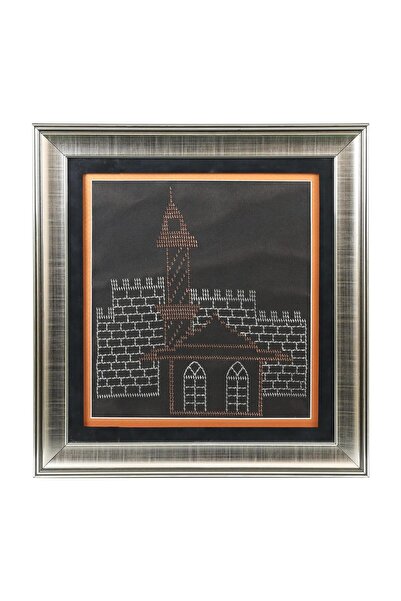 e38 El Işçiliği Tel Kırma Tablo 54*50 Cm - 1395