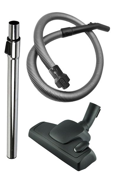optream Arzum Ar 4007 Grande Energy Compatible Vacuum Cleaner Hose Set Telescopic Pipe Head 3 Pieces