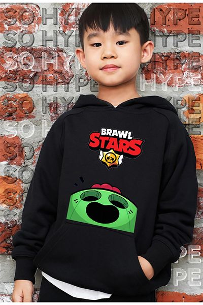 Brawl stars sweatshirt trendyol hotsell