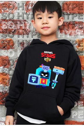 Weavox Cocuk Brawl Starss Ash Karakteri Bask l Sweatshirt Fiyat Yorumlar Trendyol