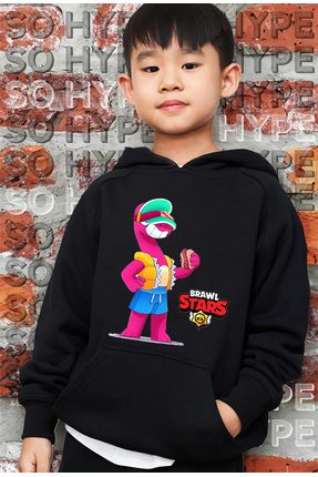 Weavox Cocuk brawl starss Doug karakteri bask l sweatshirt Fiyat Yorumlar Trendyol