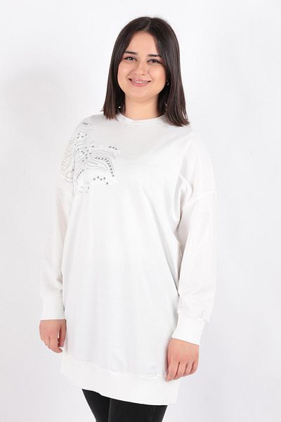 Puane 10443 Model Women's Tunic - Ss Cut