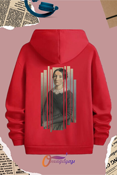 oneagılyazı Unisex Portrait Back Printed Sweatshirt