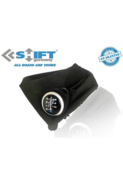 SHIFT Germany Bmw 1 ve 3 Serisi F20, F30 6 ileri Alcantara Vites Körüğü ve Pe...