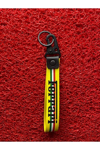 CEBECİOTO Ferrari Cloth Keychain Quality